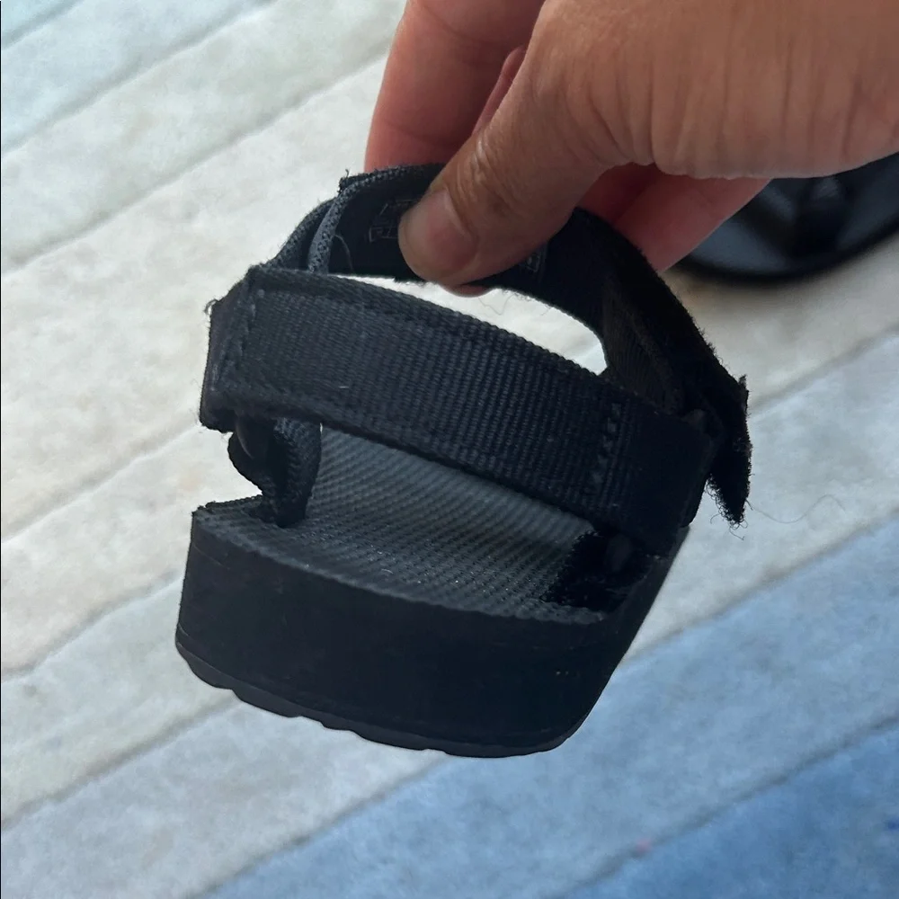 Teva Kids Black Sandals - Picture 5 of 11